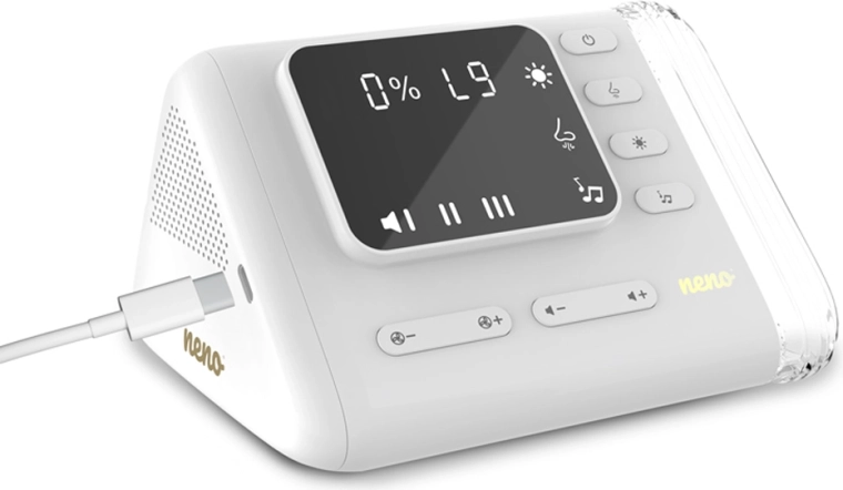 Stille werking, licht en rustgevende geluiden