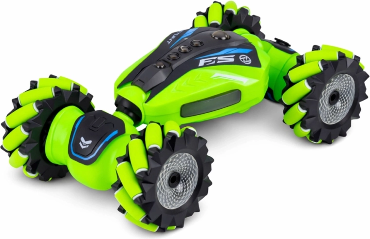 Stunttrucs en omnidirectionele wielen