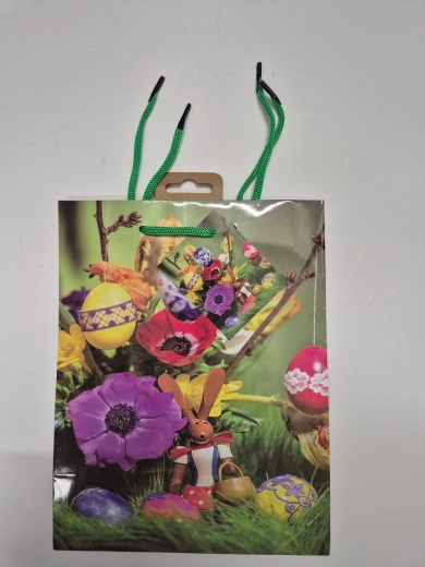 Cadeautasje Pasen middelgroot 23 × 18 × 10 cm - 1 stuk