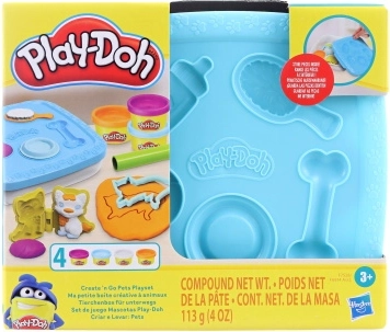 Play-Doh creatieve set – huisdieren, blauw