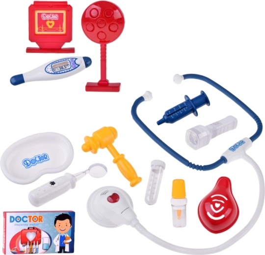 Realistisch doktertje spelen met licht en geluid