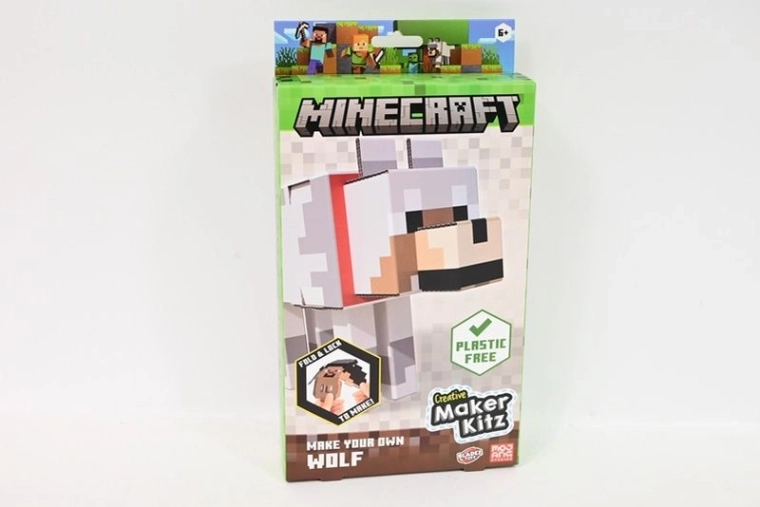 Bladez Minecraft bouw een wolffiguur