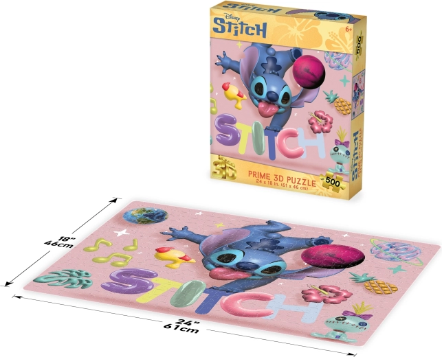 3D-puzzel Disney Stitch 500 stukjes