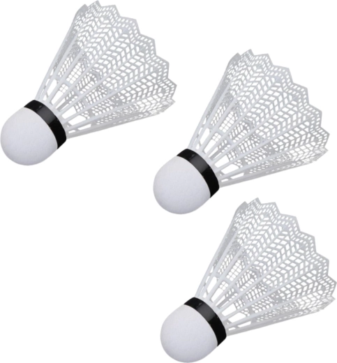 Complete badmintonset klaar om te spelen