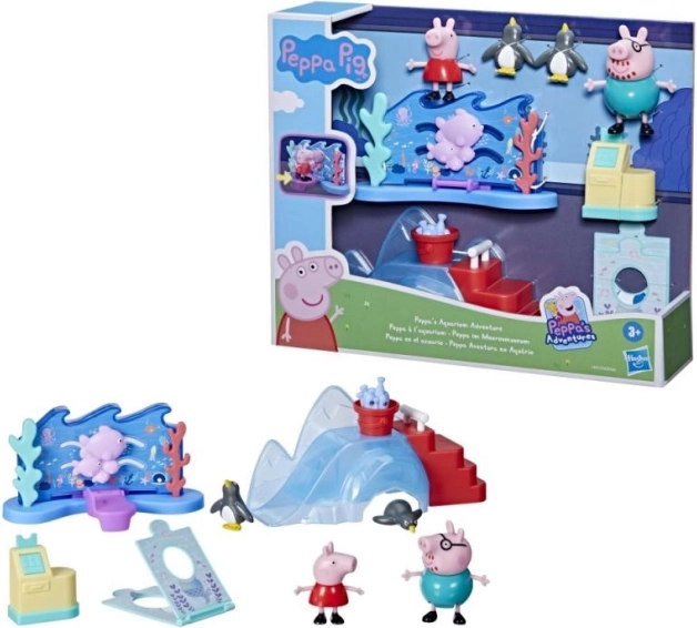Peppa Pig – Avontuur in het Aquarium speelset
