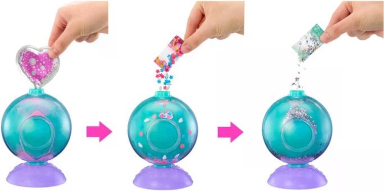 Creatief spelen met glitters