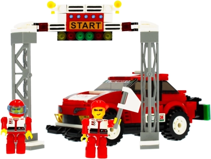 Startpoort met stoplicht