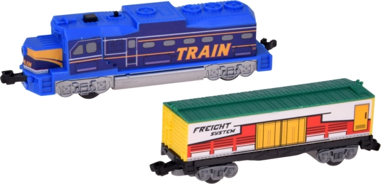 Locomotief met twee snelheden en voorlicht