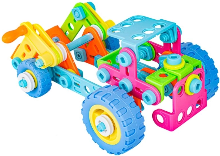 Beweeglijk model op wielen om mee te spelen
