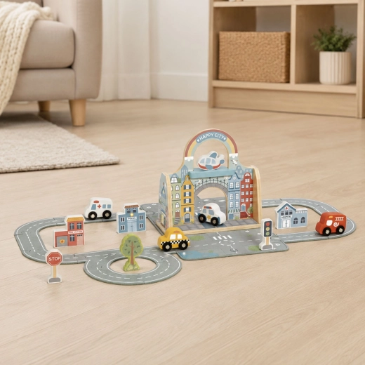 Complete set voor spelen met de stad