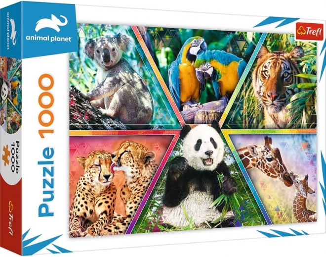 Puzzel 1000 stukjes – dierenrijk ANIMAL PLANET