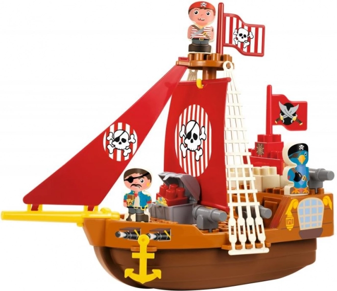Piratenboot voor kleine avonturiers