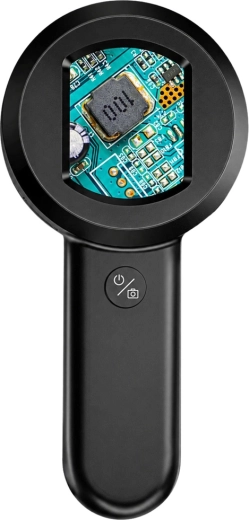 Grote lens en comfortabel in de hand