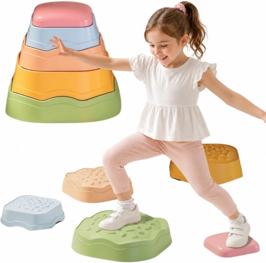 Woopie sensorische balansstenen - 5 stuks