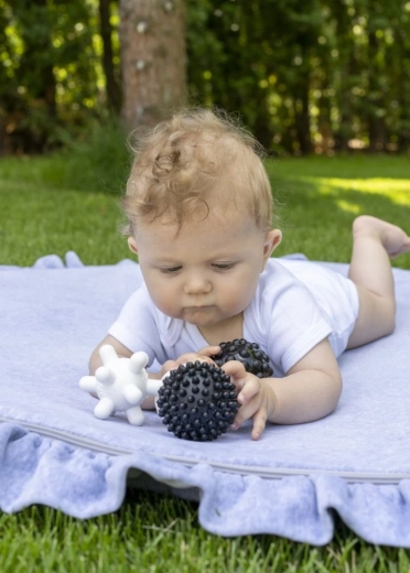 Contrasterend zwart-wit design voor de visuele ontwikkeling