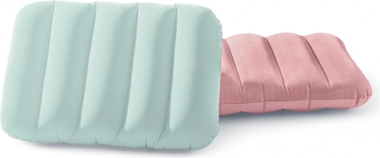 Opblaasbaar rubbertextiel kussentje 43 × 28 × 9 cm, voor reizen en outdoor