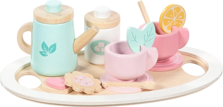 Accessoires zoals citroen en koekjes voor realistisch spel