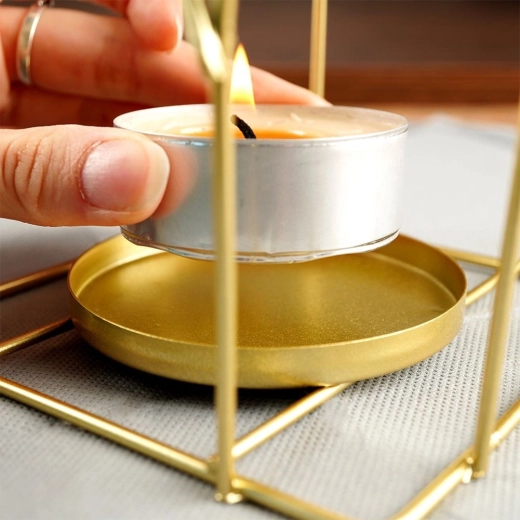 Ideaal voor waxinelichtjes en kaarsen tot Ø 7,5 cm