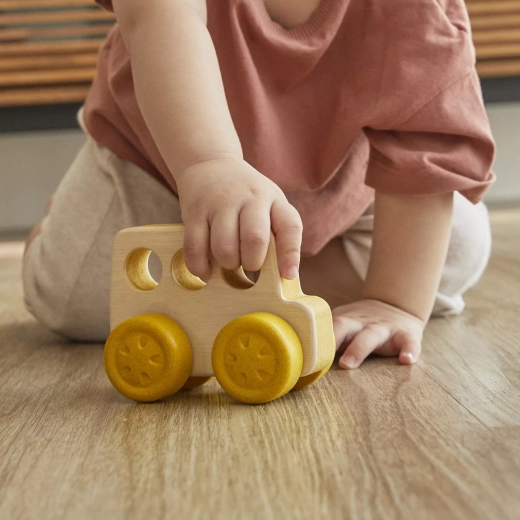 Past in een kinderhand en is gemakkelijk te duwen