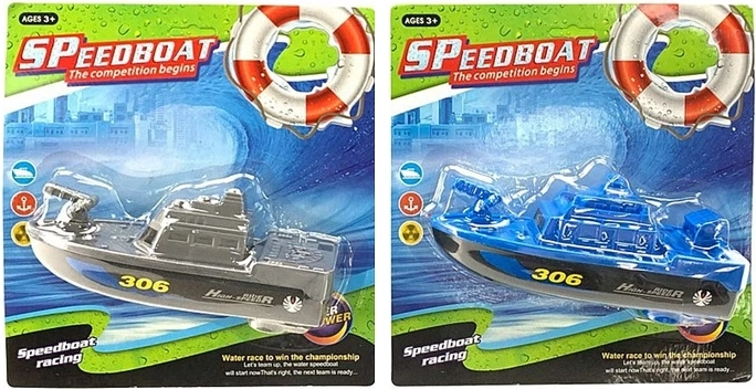 Motorboot op batterijen voor kinderen