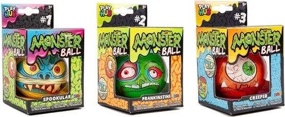 Schuimballon Monster
