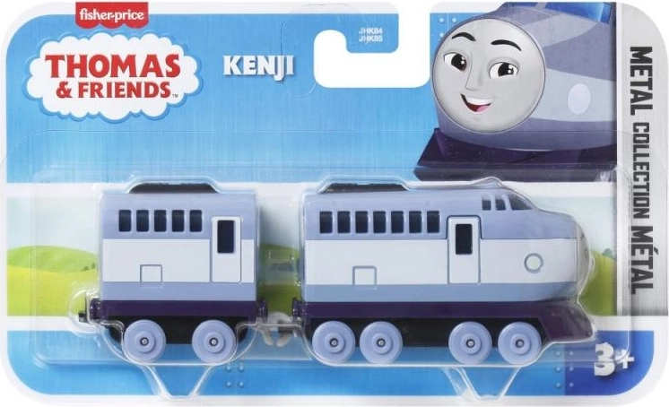 Grote metalen locomotief met wagon FISHER‑PRICE – THOMAS DE TREIN (assortiment)