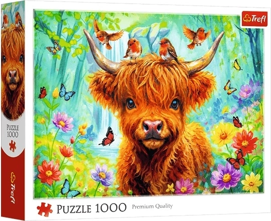 Trefl puzzel 1000: Schotse koe