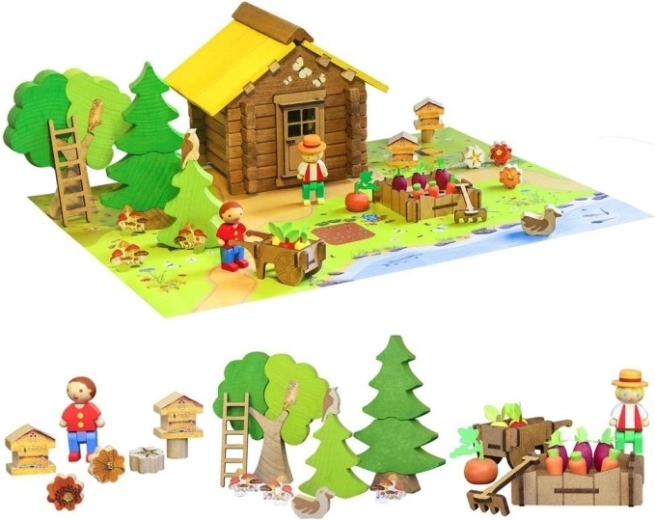 Veel losse onderdelen en accessoires