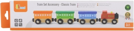 Klassieke houten trein - houten set