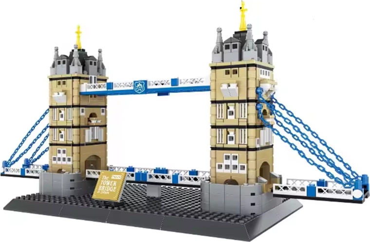 Bouwset Tower Bridge, 969 onderdelen