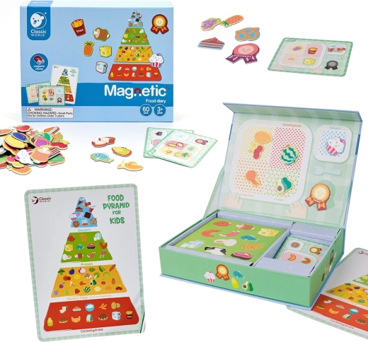 Magnetische puzzel over voeding Classic World