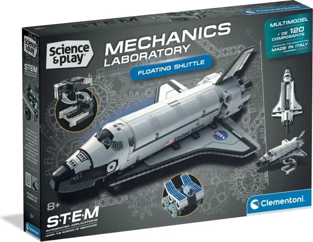 Clementoni Science & Play mechanisch laboratorium ruimteshuttle