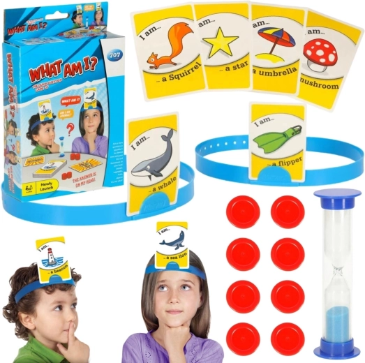 Woopie woordspel Wie ben ik? voor 2 spelers