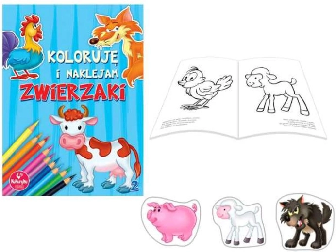 Kleur en plak – dieren 2