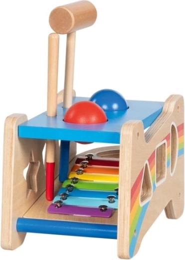 Muzikale pret met inschuifbare xylofoon