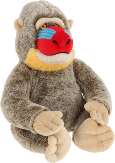 Pluchen mandril-aap 25 cm