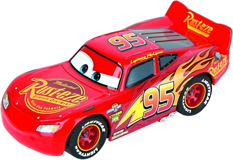 Lightning McQueen met gedetailleerd uiterlijk