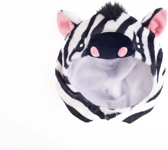 Afneembare zebrahoddie voor interactief spel