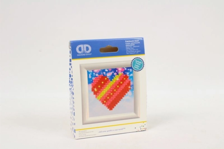 Diamond Dotz patchworkhart – set voor diamond painting