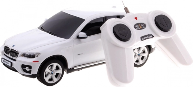 RC model BMW X6 1:24 wit van RASTAR