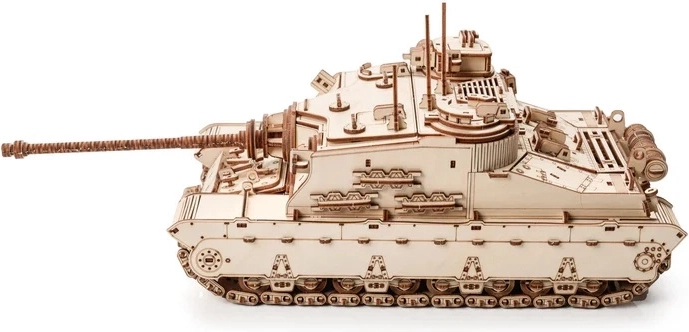Realistisch model van de Tortoise-tank