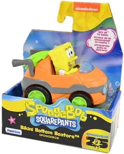SpongeBob-voertuig met figuurtje