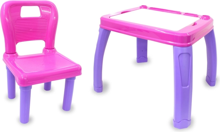 Set tafel + stoel in kinderformaat