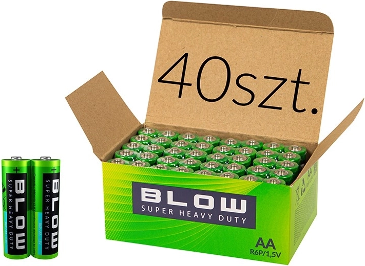 BLOW batterijen AA R6 Super Heavy Duty - 1 stuk