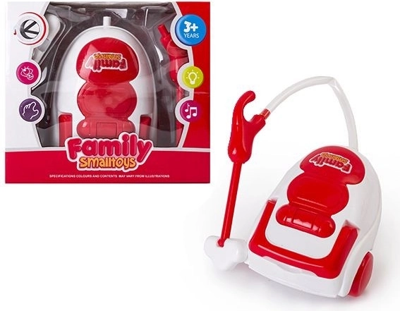 Kinderstofzuiger met licht- en geluidseffecten - 1 stuk