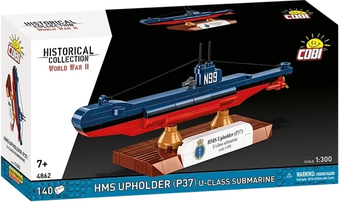 Cobi historical collection WWII onderzeeër Royal Navy HMS Upholder (P37) 1:300