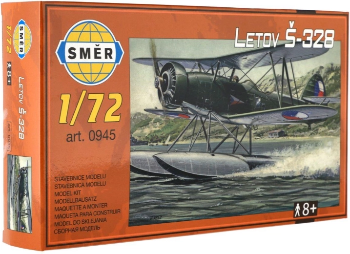 Plastic modelvliegtuig Letov Š-328