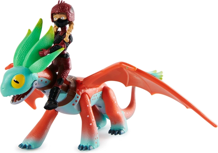 Heldin Alex klaar voor het zadel