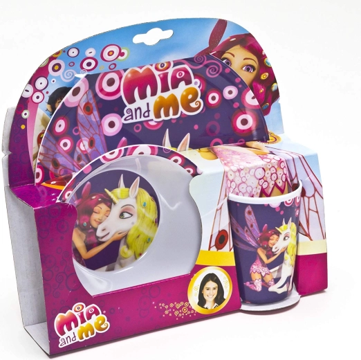 Mia and Me melamine eetservies set 3-delig