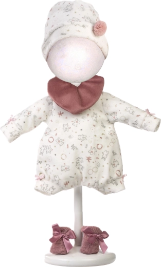 Zachte textielen en handgestikte afwerking